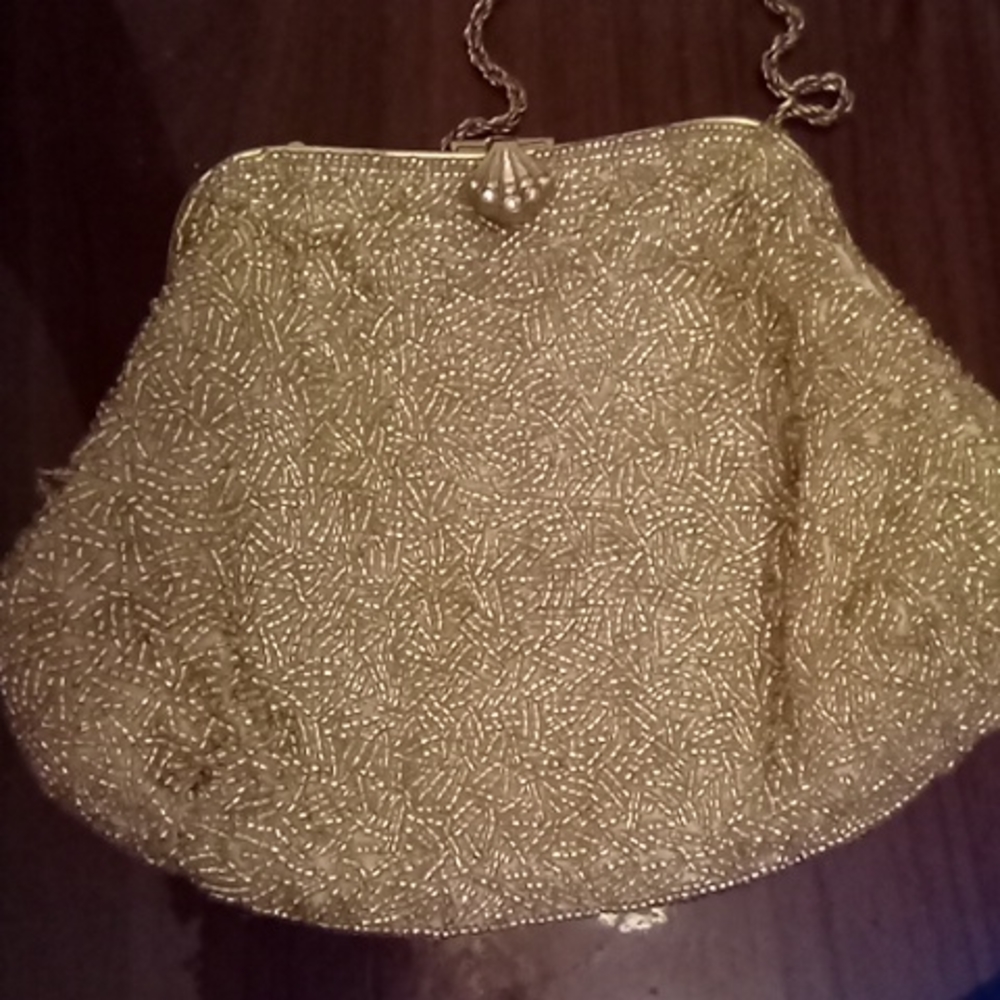 Beaded Sequin Evening Purse